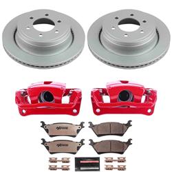 PowerStop Z36 Truck and Tow Evolution GEOMET Coated Brake Upgrade Kits with Calipers for 2012-2017 F-150 - CPC6271-36