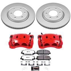 PowerStop Z36 Truck and Tow Evolution GEOMET Coated Brake Upgrade Kits with Calipers for 2017-2024 ARMADA, 2011-2013 QX56, 2014-2019 QX80 - CPC6321-36