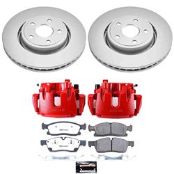 PowerStop Z36 Truck and Tow Evolution GEOMET Coated Brake Upgrade Kits with Calipers for 2013-2015 GRAND CHEROKEE - CPC6536-36