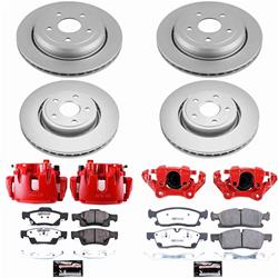 PowerStop Z36 Truck and Tow Evolution GEOMET Coated Brake Upgrade Kits with Calipers for 2013-2015 GRAND CHEROKEE - CPC6537-36