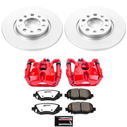 PowerStop Z36 Truck and Tow Evolution GEOMET Coated Brake Upgrade Kits with Calipers for 2014-2020 CHEROKEE, 2015-2017 CHRYSLER 200 - CPC6543-36