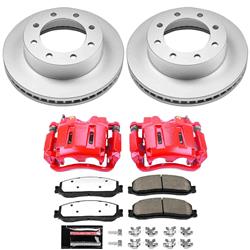 PowerStop Z36 Truck and Tow Evolution GEOMET Coated Brake Upgrade Kits with Calipers for 2012 F-250 SUPER DUTY, F-350 SUPER DUTY - CPC6545-36