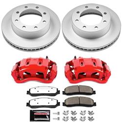 PowerStop Z36 Truck and Tow Evolution GEOMET Coated Brake Upgrade Kits with Calipers for 2012 F-350 SUPER DUTY - CPC6545A-36