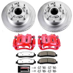 PowerStop Z36 Truck and Tow Evolution GEOMET Coated Brake Upgrade Kits with Calipers for 2012 F-250 SUPER DUTY, F-350 SUPER DUTY - CPC6550-36