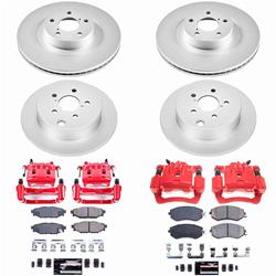 PowerStop - Disc Brake Kits for 2016-2017 CROSSTREK, 2014-2018 FORESTER, 2013-2015 XV CROSSTREK - CPC6762-23