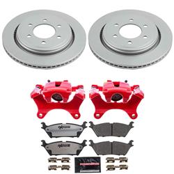 PowerStop Z36 Truck and Tow Evolution GEOMET Coated Brake Upgrade Kits with Calipers for 2015-2017 F-150 - CPC6814-36