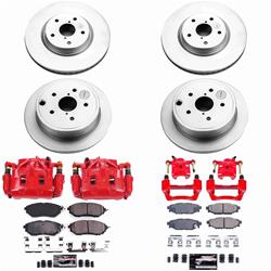 PowerStop Z23 Evolution Sport Brake Upgrade Kits with Calipers for 2015-2020 WRX - CPC6932-23