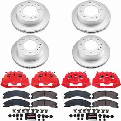 PowerStop Z23 Evolution Sport Brake Upgrade Kits with Calipers for 2015-2019 SIERRA 2500 HD, SILVERADO 2500 HD, 2016-2019 SUBURBAN 3500 HD - CPC6992-23