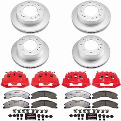 PowerStop Z36 Truck and Tow Brake Upgrade Kits with Calipers for 2015-2019 SIERRA 2500 HD, SILVERADO 2500 HD, 2016-2019 SUBURBAN 3500 HD - CPC6992-36