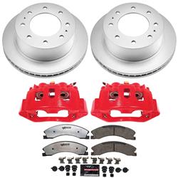 PowerStop Z36 Truck and Tow Evolution GEOMET Coated Brake Upgrade Kits with Calipers for 2015-2019 SIERRA 2500 HD, SILVERADO 2500 HD, 2016-2019 SUBURBAN 3500 HD - CPC6993-36