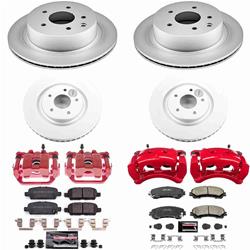 PowerStop Z23 Evolution Sport Brake Upgrade Kits with Calipers for 2019 ROGUE - CPC7033-23