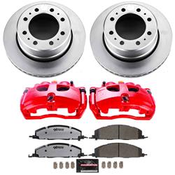 PowerStop Z36 Truck and Tow Evolution GEOMET Coated Brake Upgrade Kits with Calipers for 2013-2018 RAM 3500 - CPC7131A-36
