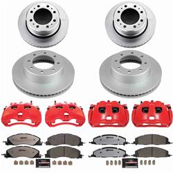 PowerStop Z36 Truck and Tow Evolution GEOMET Coated Brake Upgrade Kits with Calipers for 2013-2018 RAM 3500 - CPC7141-36