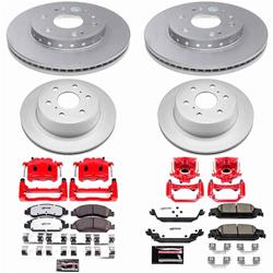 PowerStop Z36 Truck and Tow Brake Upgrade Kits with Calipers for 2015-2020 TAHOE - CPC7225-36
