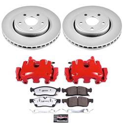 PowerStop Z36 Truck and Tow Evolution GEOMET Coated Brake Upgrade Kits with Calipers for 2017-2019 GRAND CHEROKEE - CPC7412-36