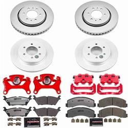 PowerStop Z36 Truck and Tow Brake Upgrade Kits with Calipers for 2018-2020 F-150 - CPC8026-36