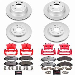 PowerStop Z36 Truck and Tow Evolution GEOMET Coated Brake Upgrade Kits with Calipers for 2005-2006 SIERRA 1500, 2007 SIERRA 1500 CLASSIC - CPC8071-36