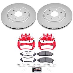 PowerStop Z36 Truck and Tow Evolution GEOMET Coated Brake Upgrade Kits with Calipers for 2016-2026 FRONTIER - CPC8325-36
