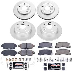 PowerStop Z23 Daily Driver Evolution Coated Brake Upgrade Kits for 1992-1996 CAMRY - CPK1053-23