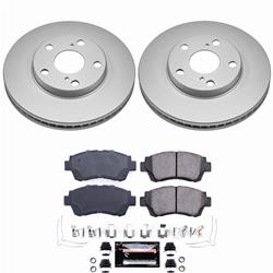PowerStop Z23 Daily Driver Evolution Coated Brake Upgrade Kits for 1995-1997 AVALON, 1992-2001 CAMRY, 1992-1996 ES300 - CPK1054-23