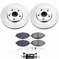 PowerStop Z23 Daily Driver Evolution Coated Brake Upgrade Kits for 1999-2000 SC300, 1992-2000 SC400 - CPK1073-23