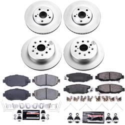 PowerStop Z23 Daily Driver Evolution Coated Brake Upgrade Kits for 1993-1997 GS300 - CPK1078-23