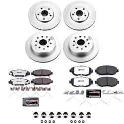 PowerStop - Brake Rotor and Pad Combos for 1993-1997 GS300 - CPK1078-26