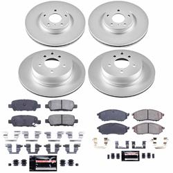 PowerStop Z23 Daily Driver Evolution Coated Brake Upgrade Kits CPK114-23