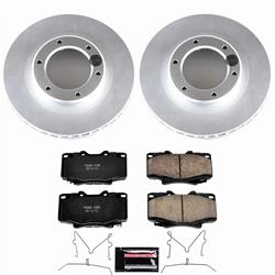 PowerStop Z23 Daily Driver Evolution Coated Brake Upgrade Kits for 1993-1997 LAND CRUISER, 1996-1997 LX450 - CPK1154-23