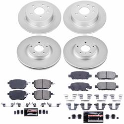PowerStop Z23 Daily Driver Evolution Coated Brake Upgrade Kits for 2007-2008 MAXIMA - CPK117-23