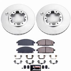 PowerStop Z23 Daily Driver Evolution Coated Brake Upgrade Kits for 1996-1998 PATHFINDER - CPK1175-23