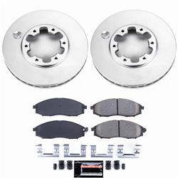 PowerStop Z23 Daily Driver Evolution Coated Brake Upgrade Kits for 2003-2004 FRONTIER, 2000-2004 XTERRA - CPK1176-23