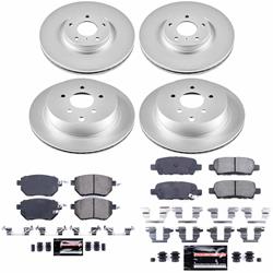 PowerStop Z23 Daily Driver Evolution Coated Brake Upgrade Kits for 2006-2007 MURANO - CPK119-23