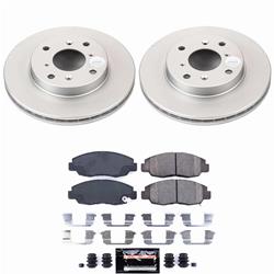 PowerStop Z23 Daily Driver Evolution Coated Brake Upgrade Kits for 1998-2002 ACCORD, 1998-1999 CL - CPK1239-23