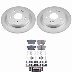 PowerStop Z23 Daily Driver Evolution Coated Brake Upgrade Kits for 2006-2015 CIVIC, 2013-2015 ILX, 1997-2001 PRELUDE - CPK1243-23