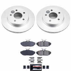 PowerStop Z23 Daily Driver Evolution Coated Brake Upgrade Kits for 1993-1997 COUGAR, THUNDERBIRD, 1993-1998 MARK VIII - CPK1297-23