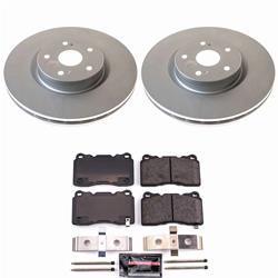 PowerStop Z23 Daily Driver Evolution Coated Brake Upgrade Kits for 2005-2014 IMPREZA, 2020 WRX, 2015-2017 WRX STI - CPK131-23