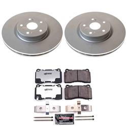 PowerStop - Brake Rotor and Pad Combos for 2005-2014 IMPREZA, 2020 WRX, 2015-2017 WRX STI - CPK131-26