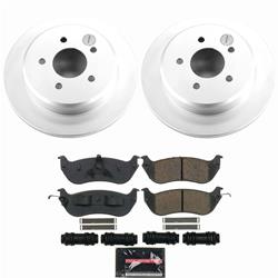 PowerStop Z23 Daily Driver Evolution Coated Brake Upgrade Kits for 1996-2002 CROWN VICTORIA, GRAND MARQUIS, TOWN CAR - CPK1331-23