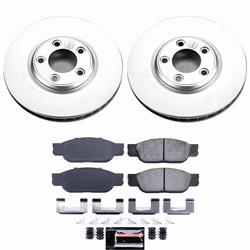 PowerStop Z23 Daily Driver Evolution Coated Brake Upgrade Kits for 2000-2006 LS, 2000-2002 S-TYPE, 2002-2005 THUNDERBIRD - CPK1351-23