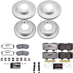 PowerStop - Brake Rotor and Pad Combos for 2003-2009 4RUNNER, 2007-2009 FJ CRUISER - CPK138-36