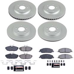 PowerStop Z23 Daily Driver Evolution Coated Brake Upgrade Kits for 2005-2010 MUSTANG - CPK1381-23