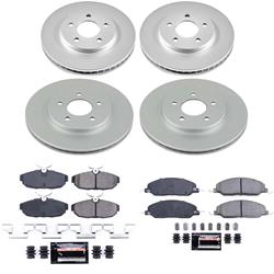 PowerStop Z23 Daily Driver Evolution Coated Brake Upgrade Kits for 2005-2010 MUSTANG - CPK1383-23