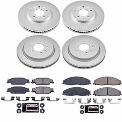 PowerStop Z23 Daily Driver Evolution Coated Brake Upgrade Kits for 2003-2007 CTS - CPK1420-23