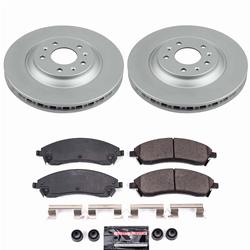 PowerStop Z23 Daily Driver Evolution Coated Brake Upgrade Kits for 2004-2005 BONNEVILLE, 2006-2007 CTS, 2006-2008 STS - CPK1429-23