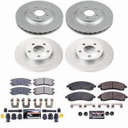 PowerStop Z23 Daily Driver Evolution Coated Brake Upgrade Kits for 2004-2005 BONNEVILLE - CPK1431-23
