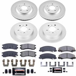 PowerStop Z23 Daily Driver Evolution Coated Brake Upgrade Kits for 2006-2010 IMPALA, 2006-2007 MONTE CARLO - CPK1438-23