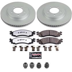 PowerStop - Brake Rotor and Pad Combos for 2006-2010 EXPLORER, MOUNTAINEER, 2007-2010 EXPLORER SPORT TRAC - CPK1441-36