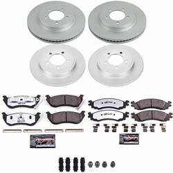 PowerStop - Brake Rotor and Pad Combos for 2007-2010 MOUNTAINEER, EXPLORER SPORT TRAC, 2006-2010 EXPLORER - CPK1443-36