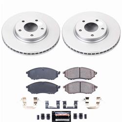 PowerStop Z23 Daily Driver Evolution Coated Brake Upgrade Kits for 2003-2004 M45, 2002-2006 Q45 - CPK152-23